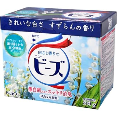 Amazon | 《ケース》 花王 ニュービーズ 大 (800g)×8個 粉末